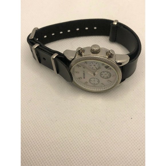 Michael Kors MK5020 Women\'s Black Leather Analog D main image 6